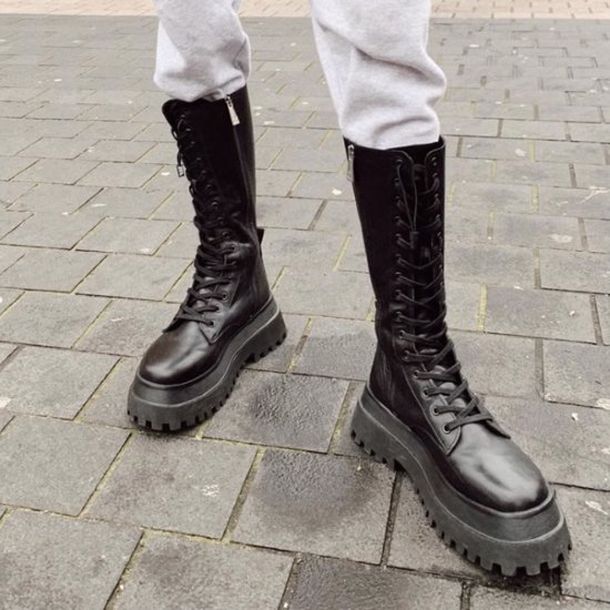 ロングブーツレディースブーツ靴シュ...