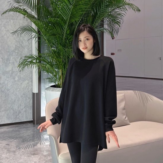 ロングTシャツレディースミニワンピ...