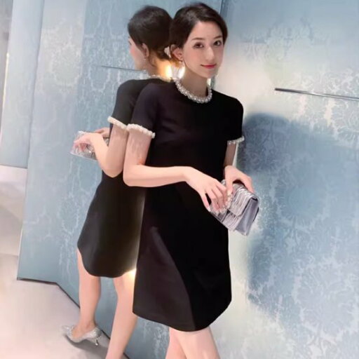 【取寄】パーティードレス レディース 演奏会ドレス 結婚式ドレス ワンピースドレス ミニワンピース シンプル 無地 半袖ワンピース パール きらきら ビーズ 装飾 ラウンドネック きれいめ エレガント 女性 【取寄】パーティードレス レディース 演奏会ドレス 結婚式ドレス ワンピースドレス ミニワンピース シンプル 無地 半袖ワンピース パール きらきら ビーズ 装飾 ラウンドネック きれいめ エレガント 女性