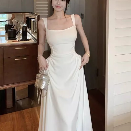 【取寄】キャミソールワンピース ワンピース ロングワンピース キャミソールワンピ キャミ ロング丈 かわいい 大人可愛い きれいめ シンプル カジュアル 上品 おしゃれ ドレッシー ドレス