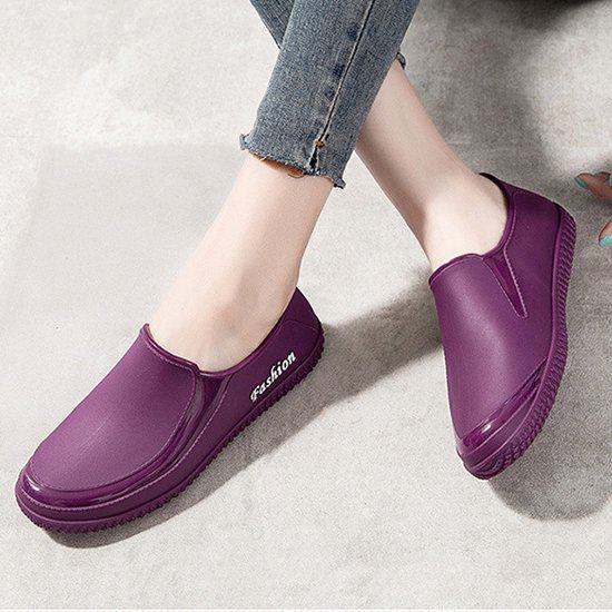 【取寄】レインシューズ レインスリッポン レインスニーカー レディース 滑り止め 防水 通気性 雨靴 長靴 園芸 ガーデニング オトナ女..