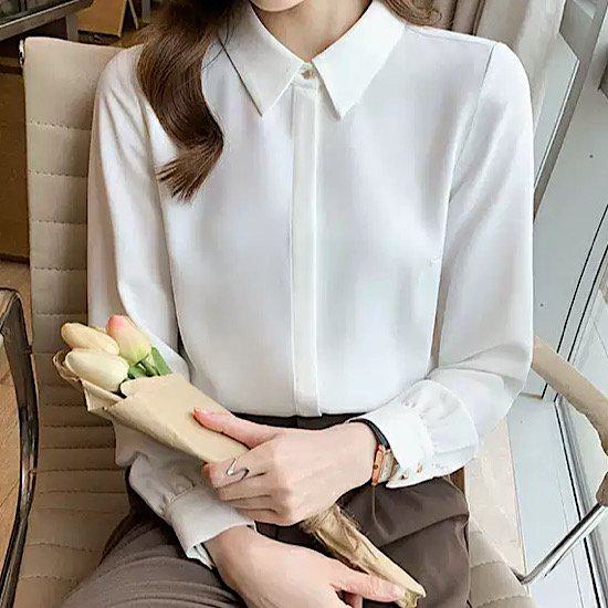 【取寄】シャツ シャツブラウス 長袖シャツ 大きいサイズ ゆったりサイズ 体形カバー レディース 秋冬..