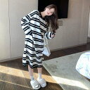 【取寄】ワンピース ニットワンピース ニットワンピ 大きいサイズ ゆったりサイズ 体形カバー レディース カラバリ2色 ひざ下丈 ミモレ丈 ニット ゆったり ル...