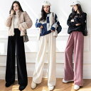 【取寄】ワイドパンツ ボトムス パンツ 大きいサイズ ゆったりサイズ 体形カバー レディース 春物 春 新作 カラバリ ウエストゴム 足長 楽ちん カジュアルス...