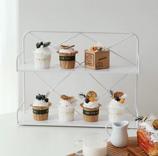 【取寄】小物置き 卓上収納 ミニ ラック モノトーン インテリアラック ディスプレイラック キッチンラ..