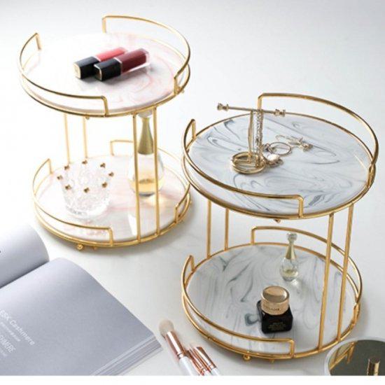 【取寄】小物収納 アクセサリートレー ジュエリートレー 家具 収納 小物収納 収納ボックス ジュエリーボックス アクセサリーケース ディスプレイジュエリーボックス 可愛い ジュエリーケース 小物ケース 卓上収納 小物入れ 2段 ピアス ネックレス イヤリング 指輪 玄関