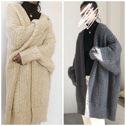 カーディガンニットカーディガンレデ...