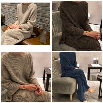 【取寄】ニット セットアップ レディース ニットセットアップ ワイドパンツ ニットパンツ ニットセーター ロング ロングパンツ 秋冬 秋 新作 長袖 大きめ ゆったり 大きいサイズ ツーピース ルーズ ゆるかわ 可愛い おしゃれ お出かけ デート ママコーデ 上品 きれいめ 【取寄】ニット セットアップ レディース ニットセットアップ ワイドパンツ ニットパンツ ニットセーター ロング ロングパンツ 秋冬 秋 新作 長袖 大きめ ゆったり 大きいサイズ ツーピース ルーズ ゆるかわ 可愛い おしゃれ お出かけ デート ママコーデ 上品 きれいめ