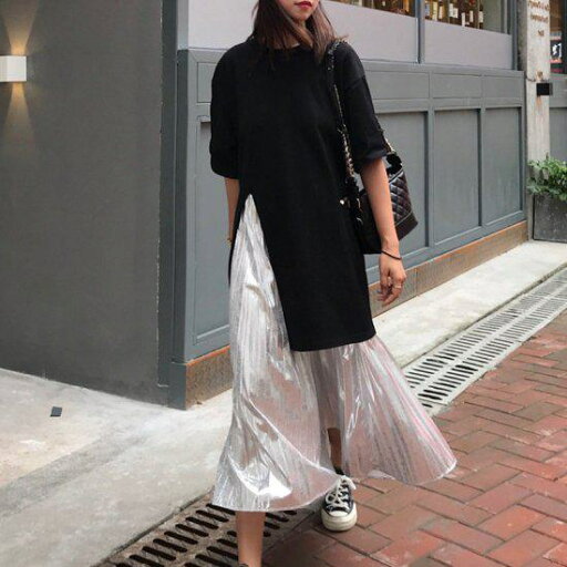 【取寄】セットアップ トップス スカート レディース おしゃれ サイドスリット Tシャツ プリーツスカート 2点セット 大きいサイズ 春新作 春色 春服 春sale ゆったり セットアップ トップス スカート 【取寄】セットアップ トップス スカート レディース おしゃれ サイドスリット Tシャツ プリーツスカート 2点セット 大きいサイズ 春新作 春色 春服 春sale ゆったり セットアップ トップス スカート