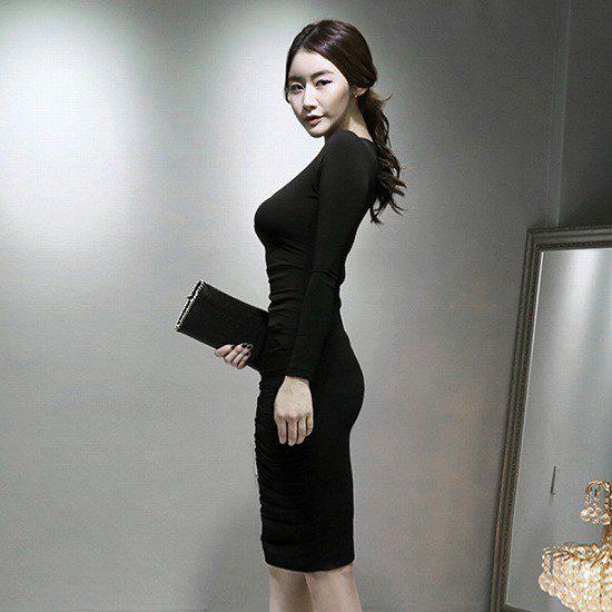 【取寄】オルチャン プチプラパーティードレス セクシー キャバ嬢 発表会 フォーマル 大きいサイズ 可愛い ひざ丈