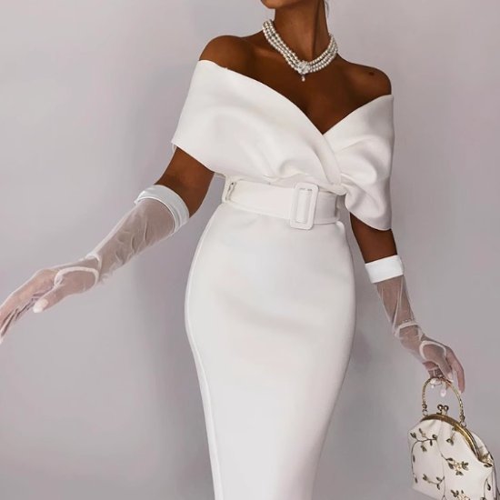 パーティードレスレディース結婚式ド...