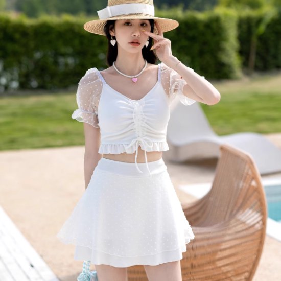 ビキニレディース水着上下セットツー...