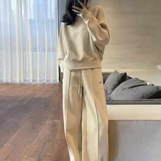 【取寄】スウェットセットアップ レディース 上下セット 2点セット ツーピース トップス トレーナー プ..