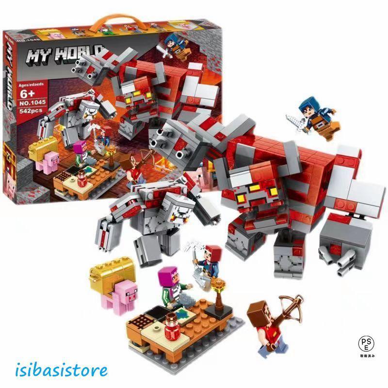 542pcs6歳＋適用新品！豪華セットマイクラ レゴ互換 ブロックLEGOと互換性のある海外のブロックです。レゴではありませんのでご注意ください。※輸入元の都合により、細かな仕様（ミニフィグの形状、細かな内容など）が変更され入荷することがご...