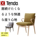 【8/1限定 特別クーポン配布中!】天童木工 アームチェア DAN T-3239WB 選べる張地 GRADE L(天然皮革)TENDO/小林幹也/デザインチェア...