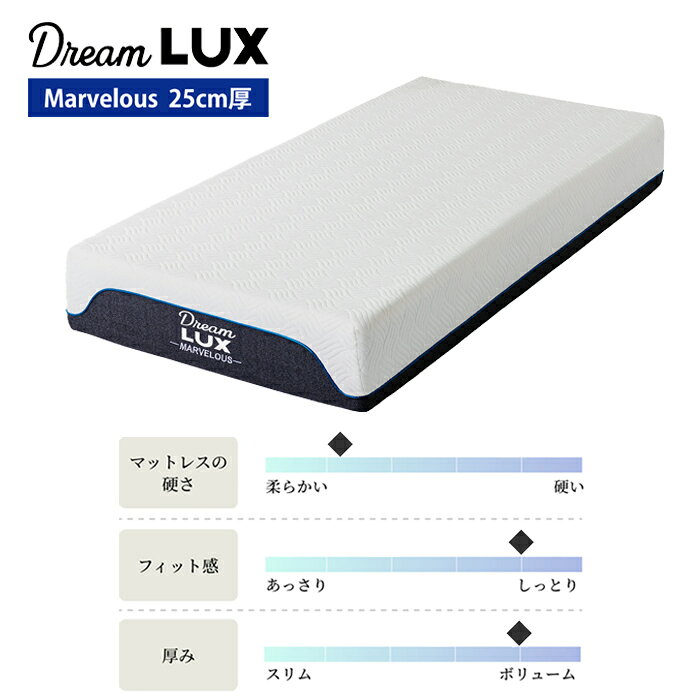 ������̵���ۥޥåȥ쥹 dreamlux �ɥ꡼���å��� marvelous �ޡ��٥饹 �Υ󥳥���ޥåȥ쥹 �����к� ���Ť� ������ �ĸ��� �����륫�С� �ڤ� ���� ���������ñ ���󥰥� ���ߥ��֥� ���֥� ���̥����� ��ȿȯ ��̩�� �ΰ�ʬ��