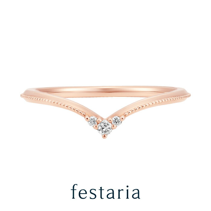 【最大8000円OFF】11/30(日)限定!!【 festaria bijou SOPHIA 】 指輪 リング K10 PG ピンクゴールド 10金 ダイヤモ...