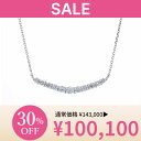【最大8000円OFF】5/27(火)1:59まで【 festaria bijou SOPHIA 】 ネックレス pt プラチナ ダイヤモンド ダイヤ 0.3c...