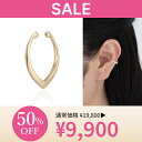 【8000円クーポン&ポイント5倍】5/16(金)1:59まで【 festaria bijou SOPHIA 】 イヤーカフ K10 YG イエローゴールド 1...