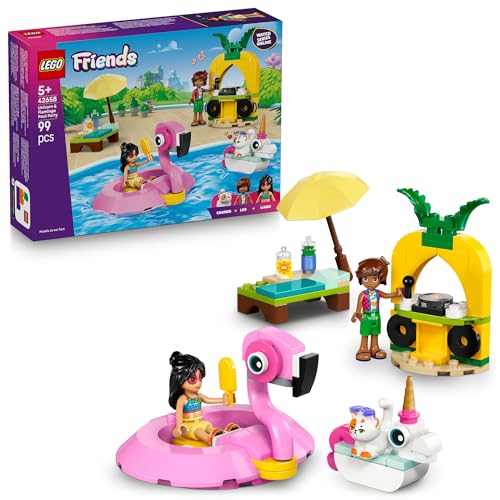 Other - レゴ(LEGO) フレンズ ユニコーンとフラミンゴのプールパーティ おもちゃ 玩具 誕生日 プレゼント ブロック 知育 女の子 男の子 子供 5