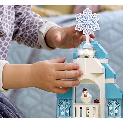 レゴ(LEGO) デュプロ アナと雪の女王 光る！エルサのアイスキャッスル クリスマスプレゼント クリスマス 10899 おもちゃ ブロック プ