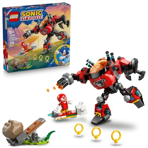 乐天商城 - レゴ(LEGO) ソニック・ザ・ヘッジホッグ ナックルズ vs. Dr.エッグマン エッグクラッシャー おもちゃ 玩具 誕生日 プレゼント ブロ