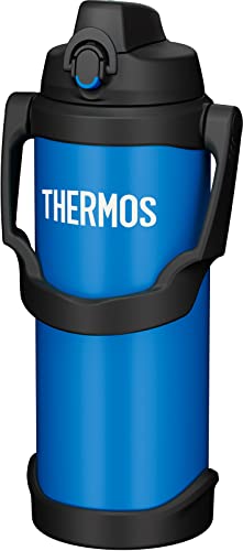 ジャグブルー/2500 ml/FJQ-2500 BL・Color:ブルーSize:2500 ml・パッケージ個数:1・【ラク持ちハンドル】新構造のハンドルでさらに飲みやすくなった大容量ジャグ。長時間のスポーツの強い味方。・サイズ(約):幅16×奥行13×高さ35.5cm、本体重量(約):1kg、容量:2.5L・保冷効力:9℃以下(6時間)・原産国:中国・素材・材質:内びん:ステンレス鋼 / 胴部:ステンレス鋼(アクリル樹脂塗装) / フタ・キャップ本体:ポリプロピレン(発泡ポリプロピレン内蔵) / ハンドル:ポリプロピレン / フタパッキン:シリコーンゴム / シールパッキン:シリコーンゴム【ラク持ちハンドル】新構造のハンドルでさらに飲みやすくなった大容量ジャグ。長時間のスポーツの強い味方。 ●ステンレス製魔法びん構造だから高い保冷力 (保冷専用) ●持ち運びやすく、握りやすいショートハンドル ●大きな氷が入るワイドな口径 ●スポーツ飲料OK