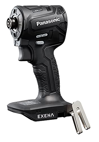 1)EZ1PD1(インパクトドライバー)黒/98mmヘッド/EZ1PD1X-B・Color:黒・パッケージ個数:1・入数:1台・材質/仕上:ナイロン特長 ・業界最短ヘッドサイズ98mmで狭所にもスムーズに入り込みます。 ・通常の「半分」の押し付け力でネジ締めが可能、独自の機構でカムアウト低減します。 ・自在のアタッチメント(別売)で狭所作業隅打ち作業が快適です。 ・新ワンタッチビットロック方式でスリーブを引かずにビットを装着できます。 ・18Vも14.4Vも使えるデュアル式です。 ・防塵耐水IP56試験合格しています。 用途 ・長い木ネジ、ボルトの締付、緩め作業に。 仕様 ・最大締付トルク(N・m):155 ・無負荷回転数(min[[の-1乗]]):0〜2700 ・打撃数(min[[の-1乗]]):0〜4100 ・最大締付トルク(N・m)強:155 ・最大締付トルク(N・m)中:120 ・最大締付トルク(N・m)弱:40 ・最大締付トルク(N・m)インパクト:155 ・無負荷回転数(min[[の-1乗]])強:0〜2700 ・無負荷回転数(min[[の-1乗]])中:0〜1600 ・無負荷回転数(min[[の-1乗]])弱:0〜1000 ・無負荷回転数(min[[の-1乗]])テクス:0〜2700 ・無負荷回転数(min[[の-1乗]])インパクト:0〜2700 ・打撃数(min[[の-1乗]])強:0〜4100 ・打撃数(min[[の-1乗]])中:0〜3100 ・打撃数(min[[の-1乗]])弱:0〜2100 ・打撃数(min[[の-1乗]])テクス:0〜2100 ・打撃数(回/分):0〜4100 ・色:黒 ・チャック:新ワンタッチビットロック方式(段付きまでの寸法が13mm ・LEDライト:3モード(スイッチ連動・手動ON・手動OFF) ・ネジ締め(18V5Ah装着時):万能ビス・米松(Φ4.2×75mm)約550本、テクスネジ・SPC(Φ4×13mm・板厚1.6mm)約1100本 注意 ・使用できる代表電池 EZ9L54