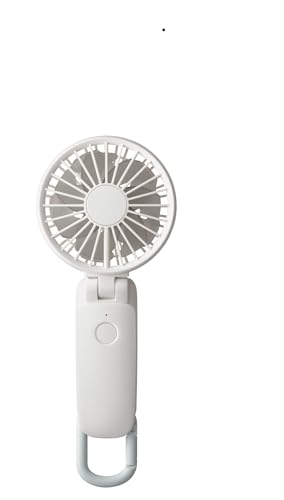 リズム(RHYTHM) ハンディファン 2024 静音 首掛け 卓上 USB充電式 [国内メーカー] 強力 弱でも涼しい 2..