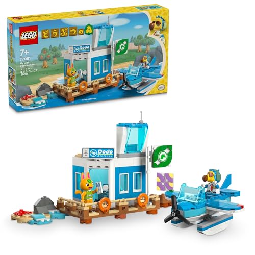 樂天商城 - レゴ(LEGO) どうぶつの森 ドードー・エアラインズ で 空の旅 おもちゃ 玩具 誕生日 プレゼント ブロック 女の子 男の子 子供 7歳 8