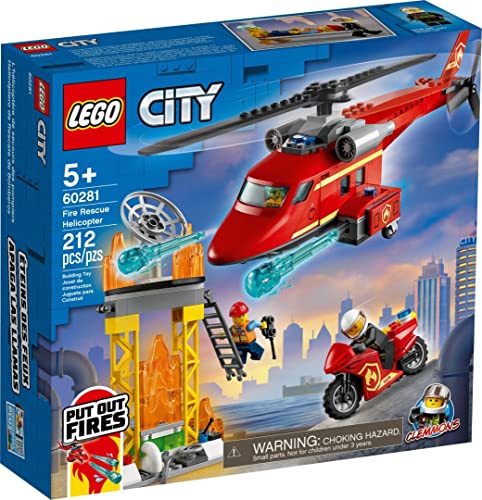 レゴ(LEGO) シティ 消防レスキューヘリ 60281 おもちゃ ブロック プレゼント 消防 しょうぼう ヘリコプター 男の子 女の子 5歳以