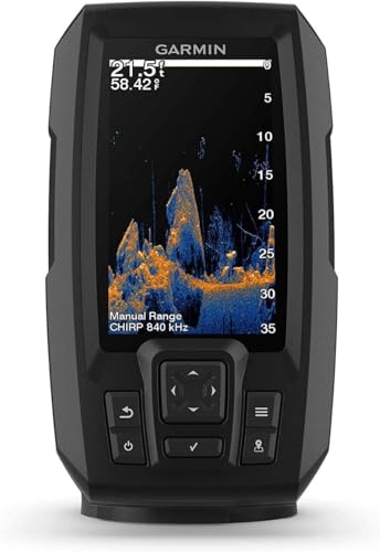 Garmin Striker Vivid 4cv Easy-to-Use 4-inch Color Fishfinder and Sonar T