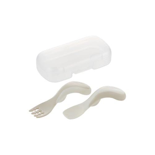 リッチェル トライ つまみ持ちスプーン・フォーク(ケース付) 1個 12カ月頃から