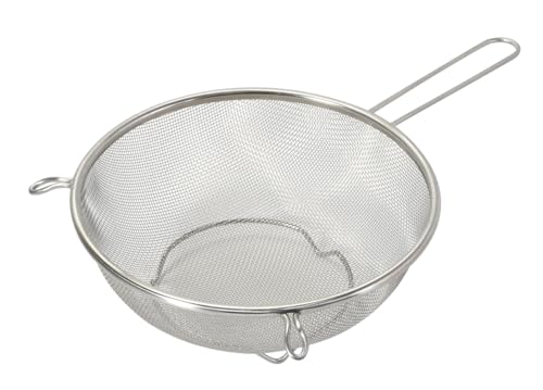 パール金属 ストレーナーザル 21cm 足付 ステンレス製 ベーシスライン HC-409