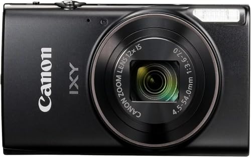 Canon コンパクトデジタルカメラ IXY 650 ブラック 光学12倍ズーム/Wi-Fi対応 IXY650BK