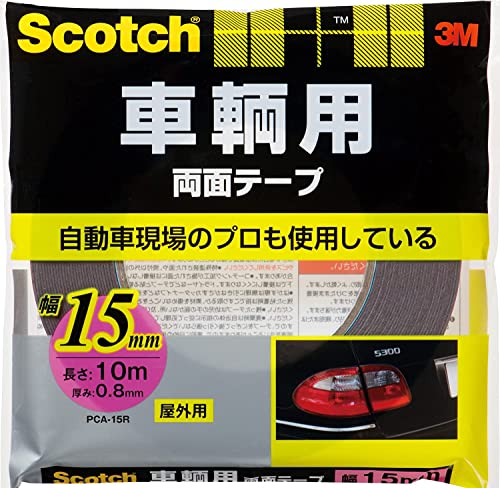 樂天商城 - 3M スコッチ 車輛用 両面テープ 幅15mm長さ10m PCA-15R