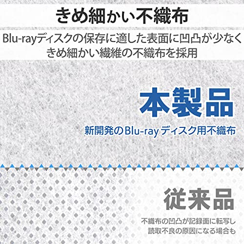 エレコム DVD BD CDケース セミハード 60枚収納 ブラック CCD-HB60BK