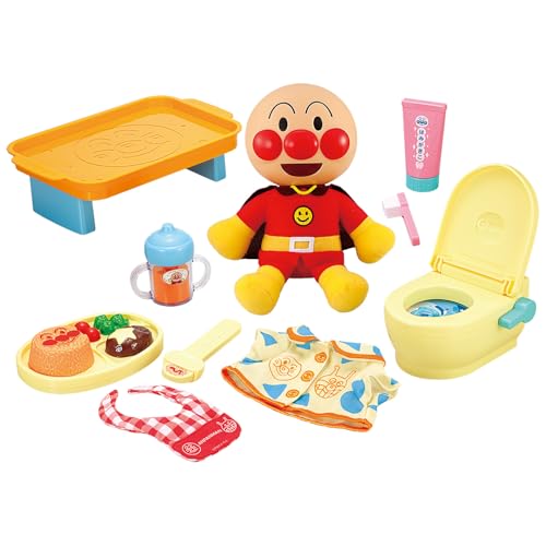 乐天商城 - [バンダイ(BANDAI)] なかよしアンパンマン たっぷりおせわセット 対象年齢 1歳6か月以上