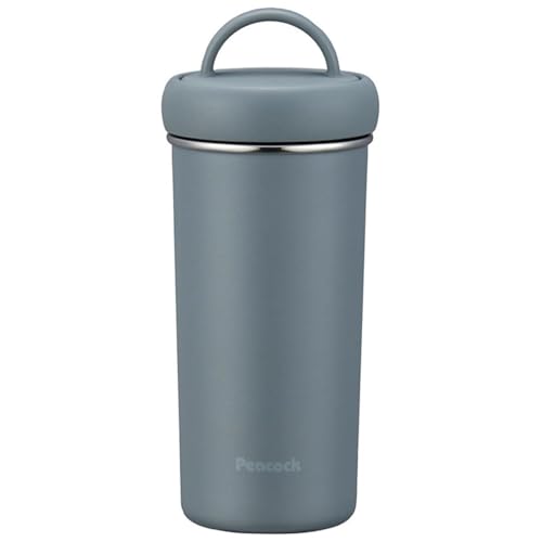 乐天商城 - ピーコック魔法瓶工業(The-peacock) タンブラーボトル 400ml スレートブルー 水筒 保温 保冷 マグボトル 魔法瓶 AEB-40