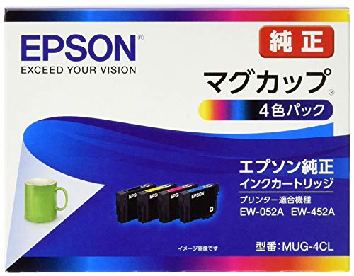 Refill Ink - エプソン 純正 インクカートリッジ マグカップ MUG-4CL 4色パック
