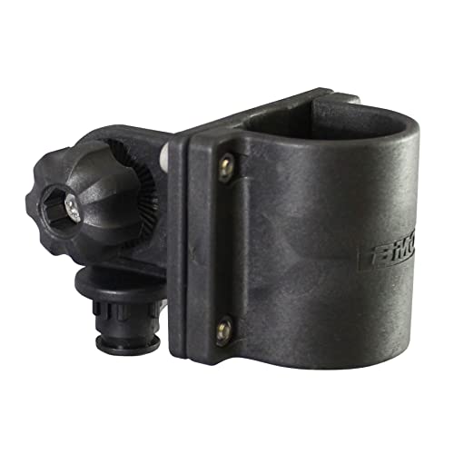 BM-RRH-CLブラック/対応ロッドホルダー外径:50mm/20C0049・パッケージ個数:1・対応ロッドホルダー外径：50mm・材質：樹脂製・連ロッドホルダーを挟んで固定・ボルトナット4箇所で固定・首振り角度が細かく調整可能複数連ロッドホルダーが壁面取付以外でも使用可能に。連ロッドホルダー用クランプは壁面取付タイプの複数連ロッドホルダーをIFベース(ソケット付)など、BMOフィッシングギアの取付ベースへ装着可能にするアタッチメントです。連ロッドホルダー用クランプの登場で、今までは取付を諦めていた場所でも連ロッドホルダーが使用可能になります。