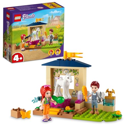 レゴ(LEGO) フレンズ ポニーのお世話 41696 おもちゃ ブロック プレゼント お人形 ドール ごっこ遊び 動物 どうぶつ 女の子 4歳
