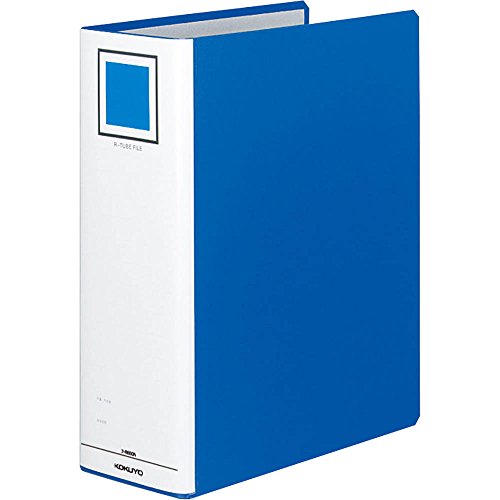 コクヨ ファイル パイプ式ファイル アーチ式綴じ具 A4 2穴 730枚収容 青 フ-R680NB