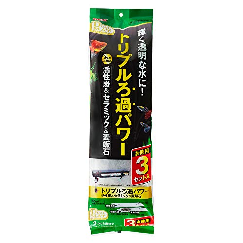 樂天商城 - ジェックス GEX AQUA FILTER デュアルマットパワーお徳用 3セット 魚