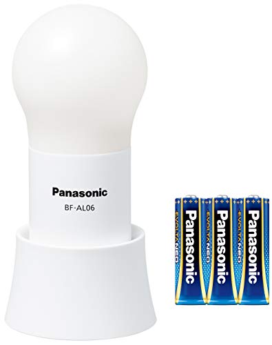 乐天商城 - パナソニック LEDランタン 乾電池エボルタNEO付き 調光・調色タイプ ホワイト BF-AL06N-W