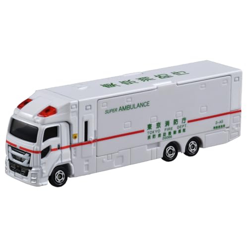 タカラトミー(TAKARA TOMY) トミカ ロングタイプトミカ No.144 スーパーアンビュランス ミニカー おもちゃ 3歳以上