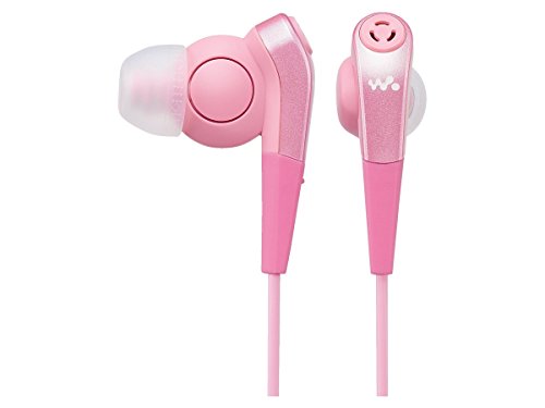ソニー(SONY) イヤホン MDR-NWNC33 : ノイズキャンセリング機能搭載ウォークマン専用 カナル型 ライトピンク MDR-NWNC3