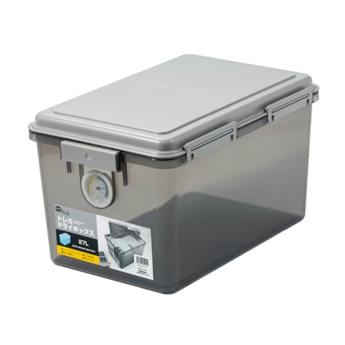 ナカバヤシ トレカ ドライボックス 27L グレー TKB-27L-N