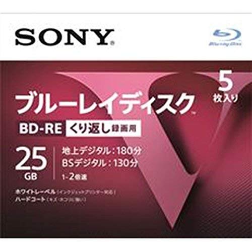 ピンク/-/-・パッケージ個数:1ソニー　製品 品番　5BNE1VLPS2 インクジェットプリンター対応ワイド印刷が出来る。 ブルーレイディスク　繰り返し録画用　5枚入り 録画時間　地上デジタル　3時間　BSデジタル　2時間10分