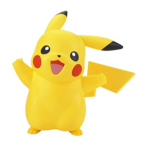 樂天商城 - BANDAI SPIRITS(バンダイ スピリッツ) ポケモンプラモコレクション クイック!! 01 ピカチュウ 色分け済みプラモデル